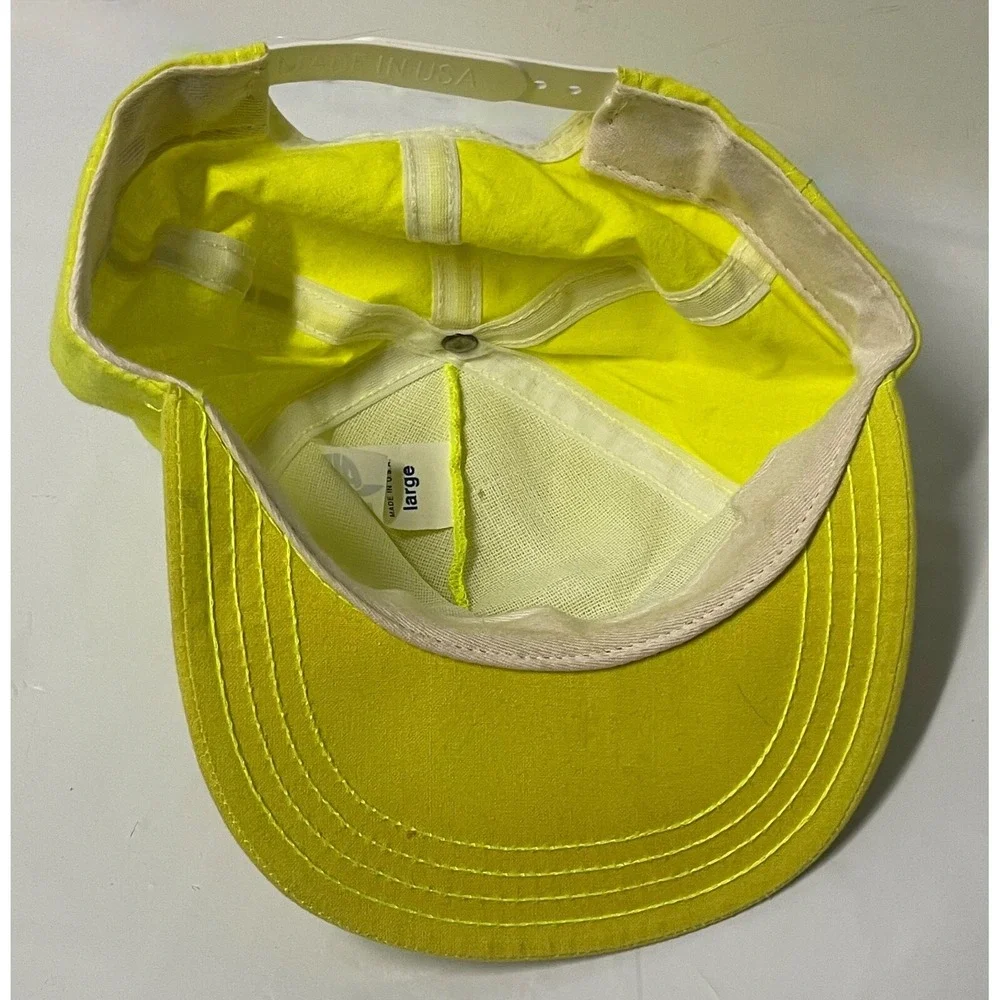 AMERICAN AIRLINES GARBER TRAVEL CAP‎ YELLOW LARGE